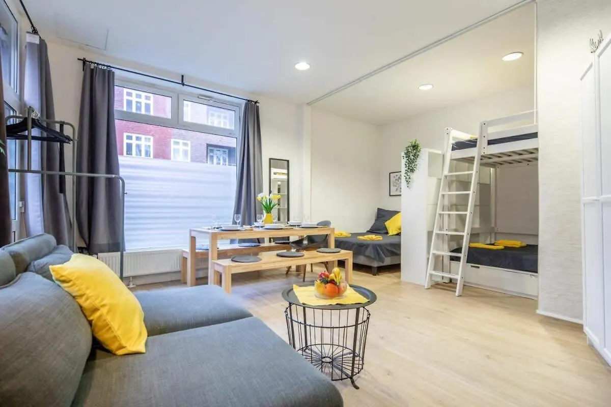 公寓 Studio Family Loft Self Checkin Street Parking 汉堡 德国